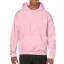 Kenguru zsebes kapucnis pulóver, Gildan GI18500, Light Pink-2XL