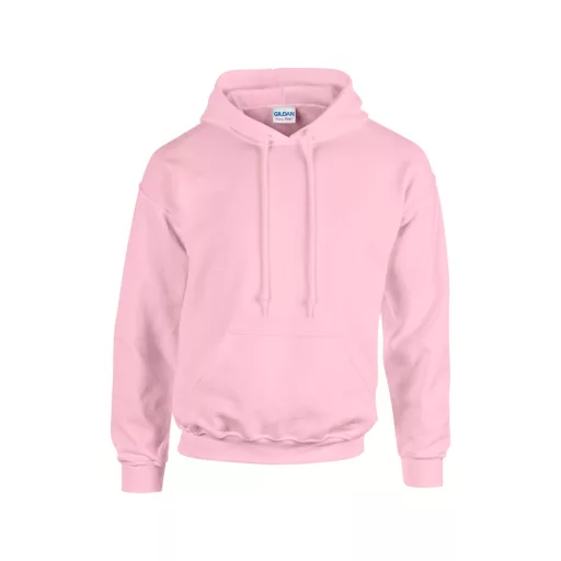 Kenguru zsebes kapucnis pulóver, Gildan GI18500, Light Pink-5XL