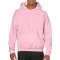 Kenguru zsebes kapucnis pulóver, Gildan GI18500, Light Pink-S