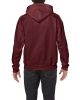 Kenguru zsebes kapucnis pulóver, Gildan GI18500, Maroon-S