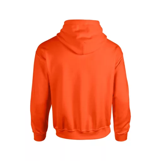 Kenguru zsebes kapucnis pulóver, Gildan GI18500, Orange-3XL