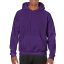 Kenguru zsebes kapucnis pulóver, Gildan GI18500, Purple-3XL