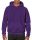 Kenguru zsebes kapucnis pulóver, Gildan GI18500, Purple-L
