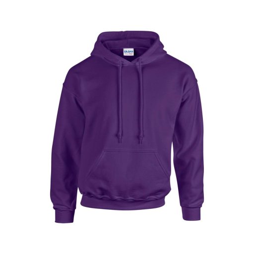 Kenguru zsebes kapucnis pulóver, Gildan GI18500, Purple-M