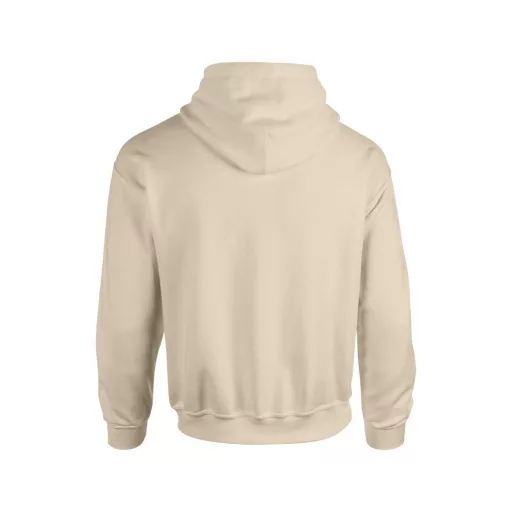 Kenguru zsebes kapucnis pulóver, Gildan GI18500, Sand-3XL
