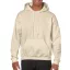 Kenguru zsebes kapucnis pulóver, Gildan GI18500, Sand-5XL
