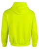 Kenguru zsebes kapucnis pulóver, Gildan GI18500, Safety Green-S