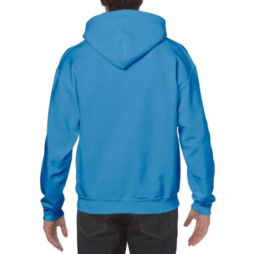 Kenguru zsebes kapucnis pulóver, Gildan GI18500, Sapphire-XL
