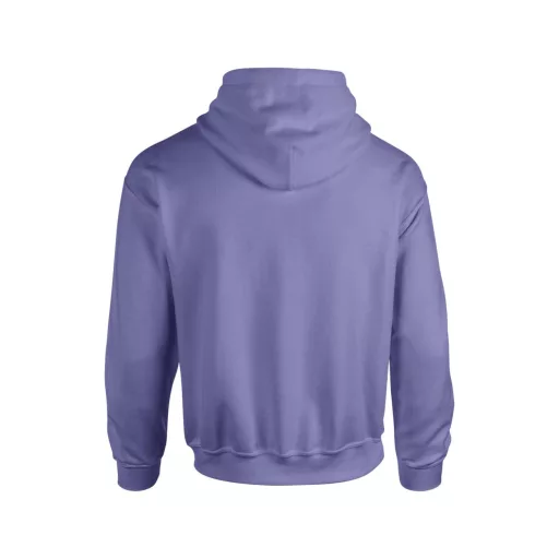 Kenguru zsebes kapucnis pulóver, Gildan GI18500, Violet-S