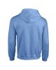 Cipzáras kenguru zsebes kapucnis pulóver, Gildan GI18600, Carolina Blue-2XL