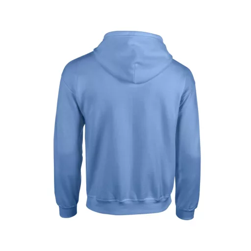 Cipzáras kenguru zsebes kapucnis pulóver, Gildan GI18600, Carolina Blue-2XL
