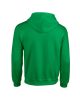 Cipzáras kenguru zsebes kapucnis pulóver, Gildan GI18600, Irish Green-S