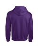 Cipzáras kenguru zsebes kapucnis pulóver, Gildan GI18600, Purple-S