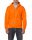 Cipzáras kenguru zsebes kapucnis pulóver, Gildan GI18600, S.Orange-S