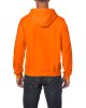 Cipzáras kenguru zsebes kapucnis pulóver, Gildan GI18600, S.Orange-S