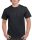 Előmosott kerek nyakkivágásu ultra póló, Gildan GI2000, Black-4XL