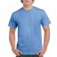 Előmosott kerek nyakkivágásu ultra póló, Gildan GI2000, Carolina Blue-2XL