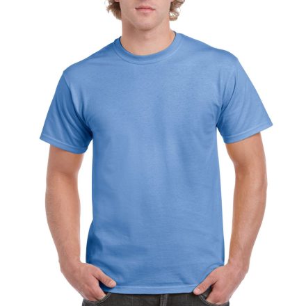 Előmosott kerek nyakkivágásu ultra póló, Gildan GI2000, Carolina Blue-XL