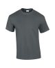 Előmosott kerek nyakkivágásu ultra póló, Gildan GI2000, Charcoal-4XL