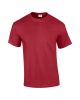 Előmosott kerek nyakkivágásu ultra póló, Gildan GI2000, Cardinal Red-4XL