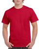 Előmosott kerek nyakkivágásu ultra póló, Gildan GI2000, Cherry Red-4XL