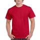 Előmosott kerek nyakkivágásu ultra póló, Gildan GI2000, Cherry Red-4XL