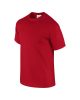 Előmosott kerek nyakkivágásu ultra póló, Gildan GI2000, Cherry Red-4XL