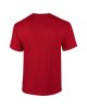 Előmosott kerek nyakkivágásu ultra póló, Gildan GI2000, Cherry Red-4XL