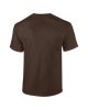 Előmosott kerek nyakkivágásu ultra póló, Gildan GI2000, Dark Chocolate-3XL
