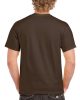 Előmosott kerek nyakkivágásu ultra póló, Gildan GI2000, Dark Chocolate-3XL