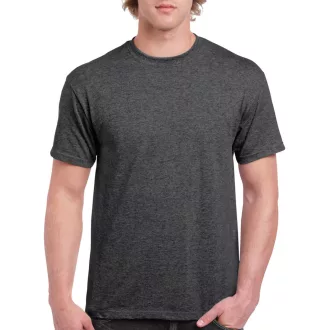   Előmosott kerek nyakkivágásu ultra póló, Gildan GI2000, Dark Heather-2XL