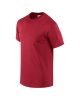 Előmosott kerek nyakkivágásu ultra póló, Gildan GI2000, Heather Cardinal-2XL