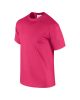 Előmosott kerek nyakkivágásu ultra póló, Gildan GI2000, Heliconia-2XL