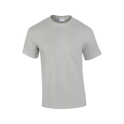 Előmosott kerek nyakkivágásu ultra póló, Gildan GI2000, Ice Grey-2XL