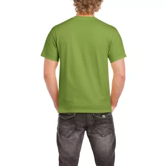  Előmosott kerek nyakkivágásu ultra póló, Gildan GI2000, Kiwi-3XL