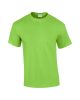Előmosott kerek nyakkivágásu ultra póló, Gildan GI2000, Lime-4XL