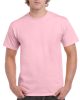 Előmosott kerek nyakkivágásu ultra póló, Gildan GI2000, Light Pink-S