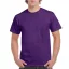 Előmosott kerek nyakkivágásu ultra póló, Gildan GI2000, Purple-S