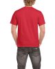 Előmosott kerek nyakkivágásu ultra póló, Gildan GI2000, Red-3XL