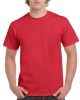 Előmosott kerek nyakkivágásu ultra póló, Gildan GI2000, Red-4XL