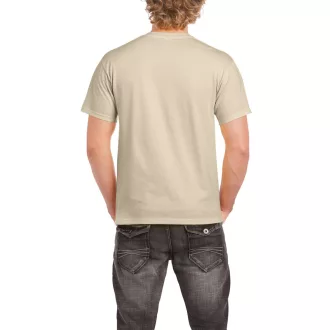   Előmosott kerek nyakkivágásu ultra póló, Gildan GI2000, Sand-2XL