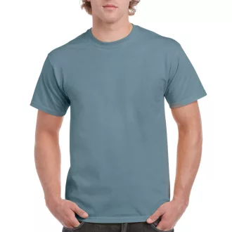   Előmosott kerek nyakkivágásu ultra póló, Gildan GI2000, Stone Blue-2XL