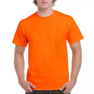   Előmosott kerek nyakkivágásu ultra póló, Gildan GI2000, S.Orange-2XL
