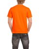 Előmosott kerek nyakkivágásu ultra póló, Gildan GI2000, S.Orange-4XL