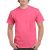 Előmosott kerek nyakkivágásu ultra póló, Gildan GI2000, Safety Pink-S
