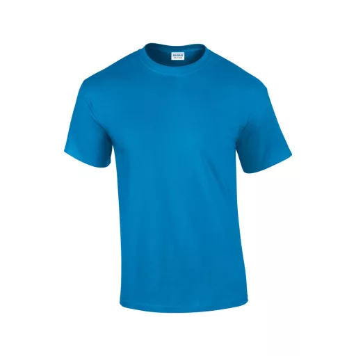 Előmosott kerek nyakkivágásu ultra póló, Gildan GI2000, Sapphire-3XL