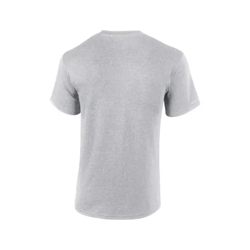 Előmosott kerek nyakkivágásu ultra póló, Gildan GI2000, Sport Grey-S