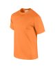 Előmosott kerek nyakkivágásu ultra póló, Gildan GI2000, Tangerine-XL