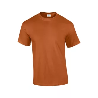   Előmosott kerek nyakkivágásu ultra póló, Gildan GI2000, Texas Orange-2XL