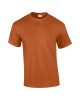 Előmosott kerek nyakkivágásu ultra póló, Gildan GI2000, Texas Orange-XL